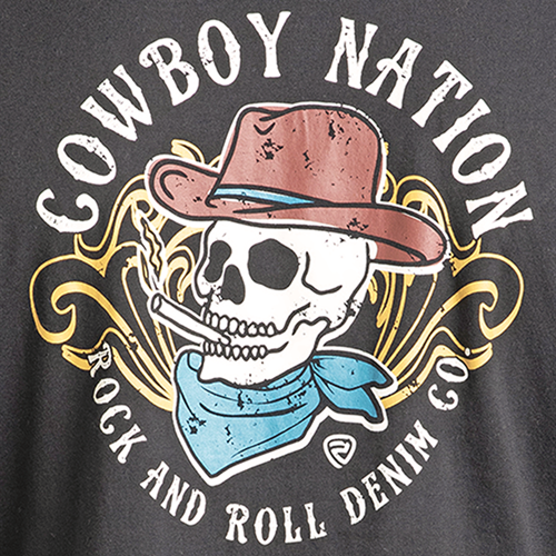 Rock & Roll Cowboy Nation Tee BU21T07435