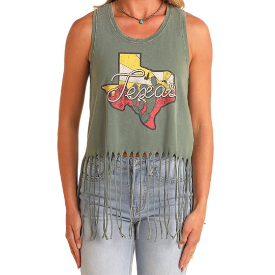 Rock & Roll Texas Women's Tank BW20T05947