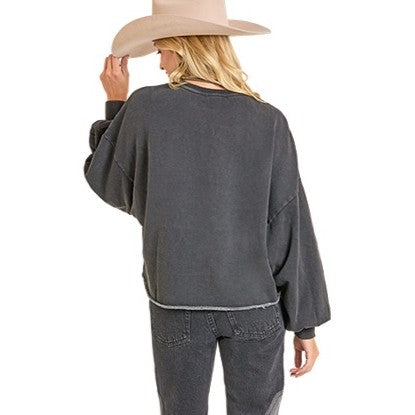 Rock & Roll Boot Studded Women's Pullover BW91T06995