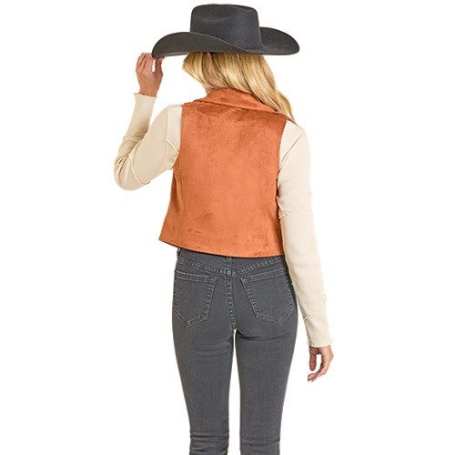 Rock & Roll Arrow Embroidered Women's Vest BW98C06988