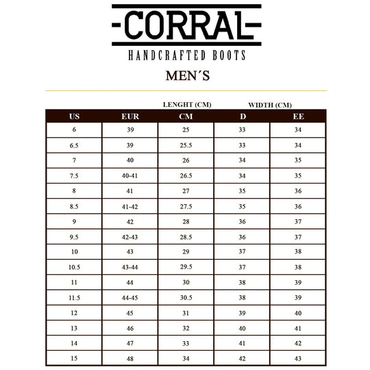 Corral Rugged Eagle Inlay Men's Boot C3952