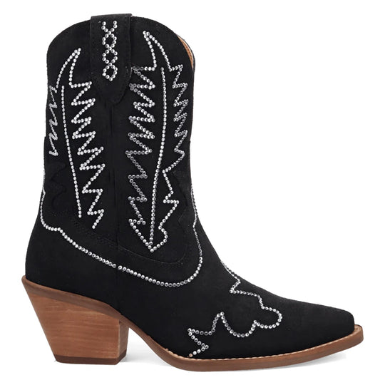 Dingo Tiny Pony Black Women's Bootie DI2376