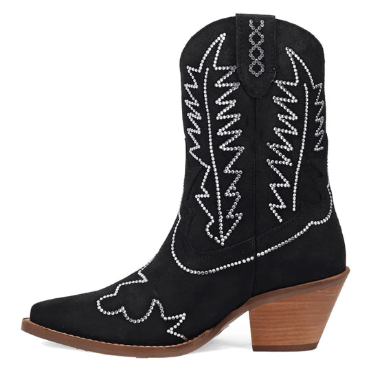 Dingo Tiny Pony Black Women's Bootie DI2376