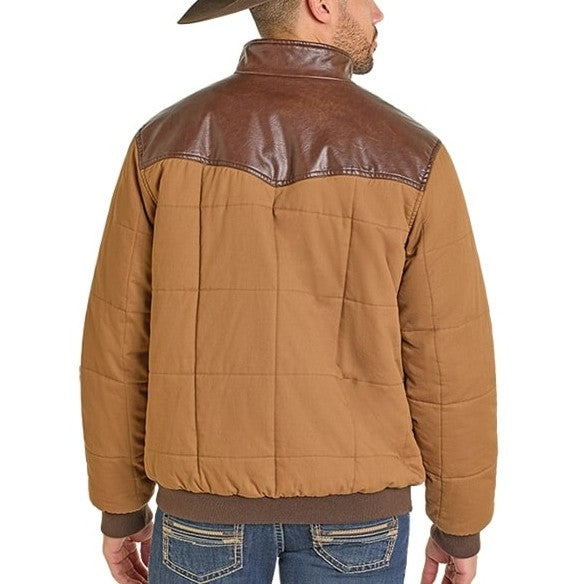 Panhandle Slim Twill Cowboy Men's Puffer DM92C06170