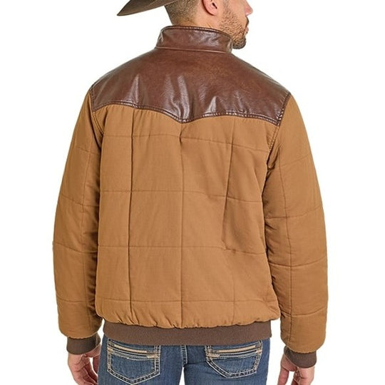 Panhandle Slim Twill Cowboy Men's Puffer DM92C06170