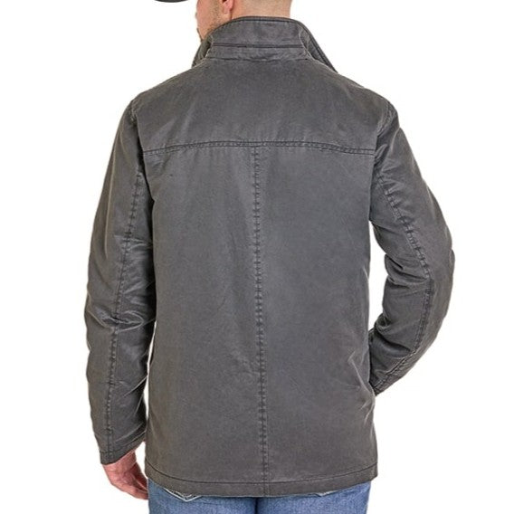 Rock & Roll Oil Skin Men's Coat DM92C06173