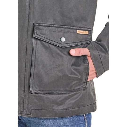 Rock & Roll Oil Skin Men's Coat DM92C06173
