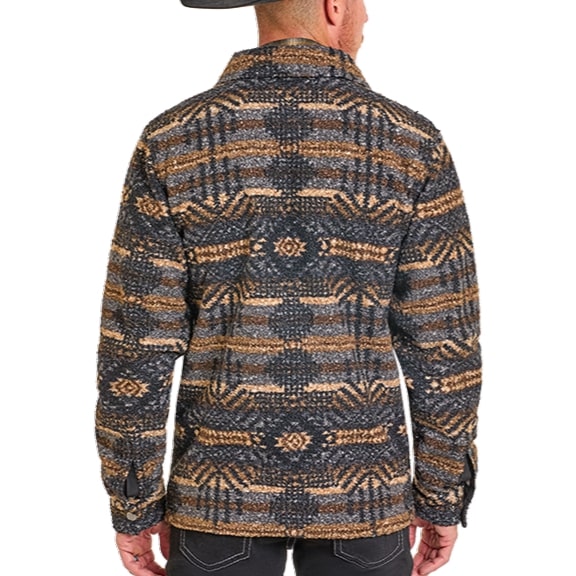 Rock & Roll Printed Berber Men's Jacket DM92C06189