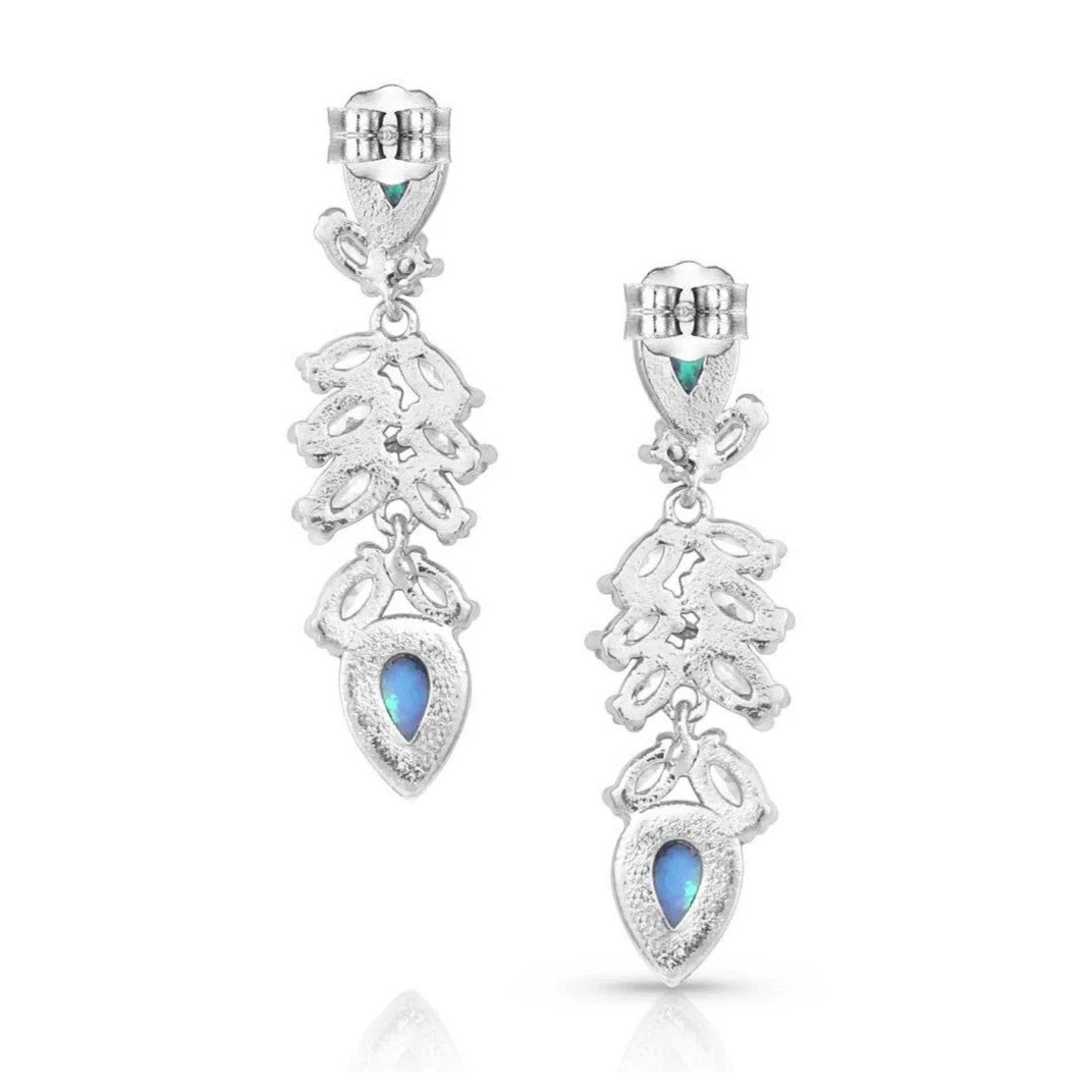 Montana Silversmiths Mystic Falls Opal Crystal Earrings ER5362