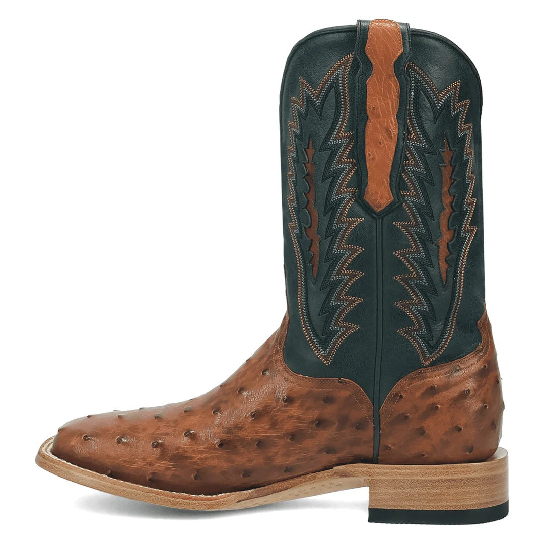 Dan Post Gold Label Brannan FQ Ostrich Brandy Men’s Boot GL102