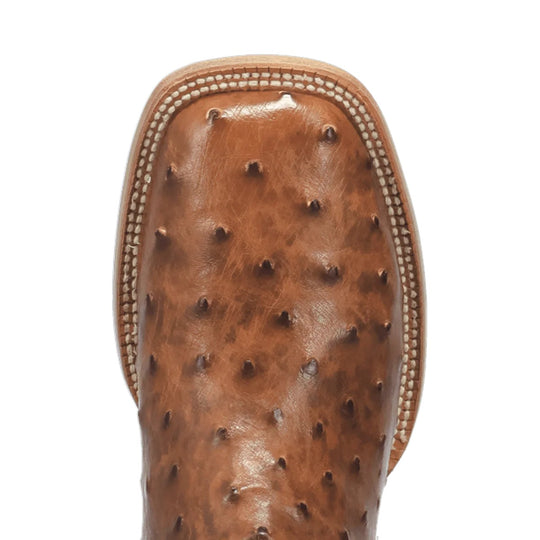 Dan Post Gold Label Brannan FQ Ostrich Brandy Men’s Boot GL102