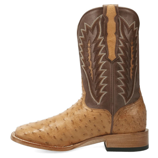 Dan Post Gold Label Brannan FQ Ostrich Tan Men’s Boot GL103