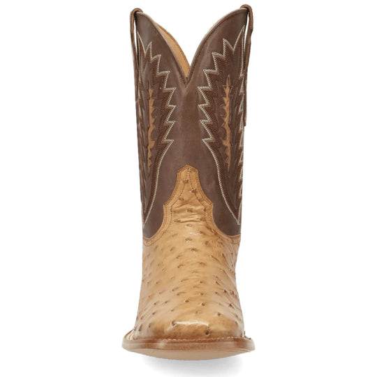 Dan Post Gold Label Brannan FQ Ostrich Tan Men’s Boot GL103