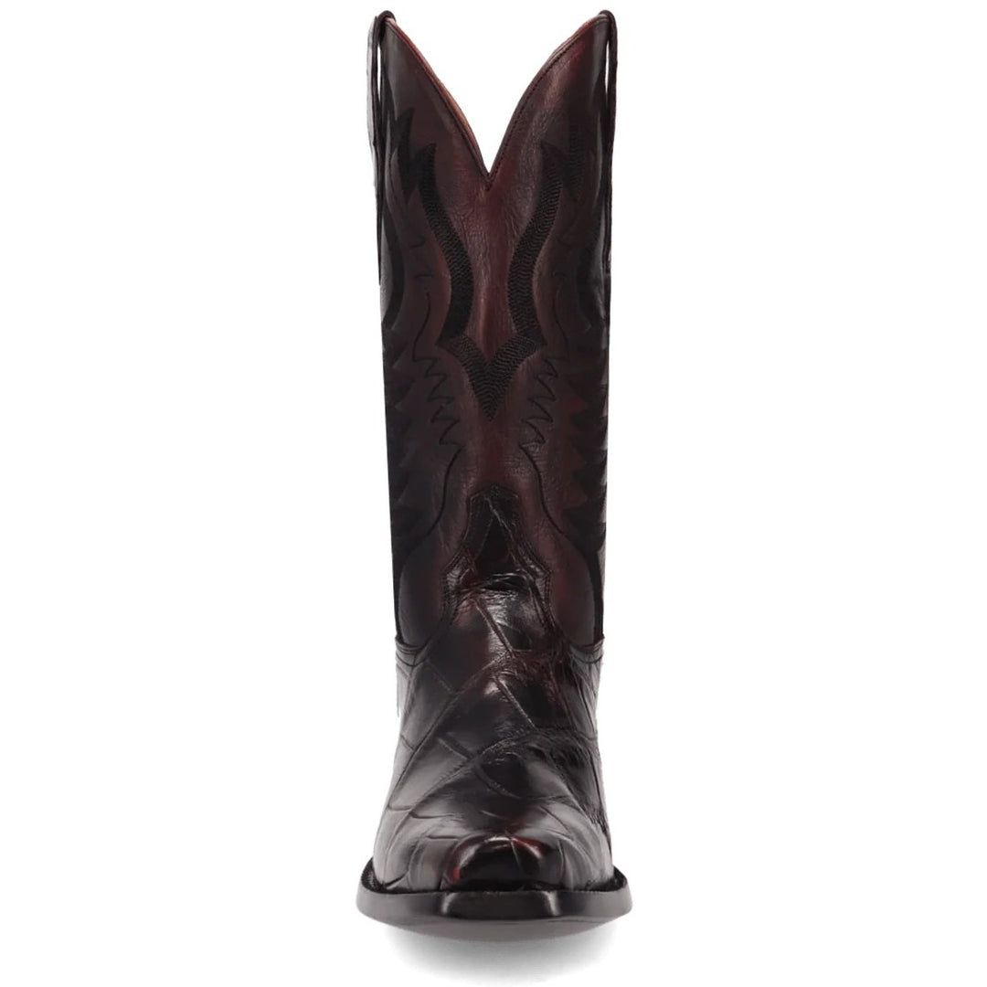 Dan Post Gold Label Delano Alligator Black Cherry Men’s Boot GL107