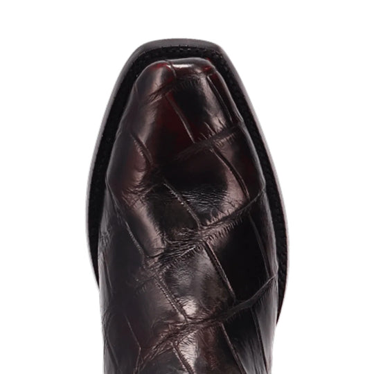 Dan Post Gold Label Delano Alligator Black Cherry Men’s Boot GL107