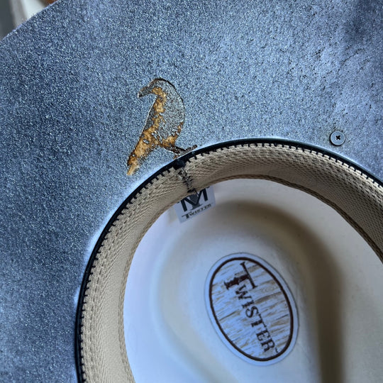 Caimey Carter "Marliyn Silver" Flat Brim