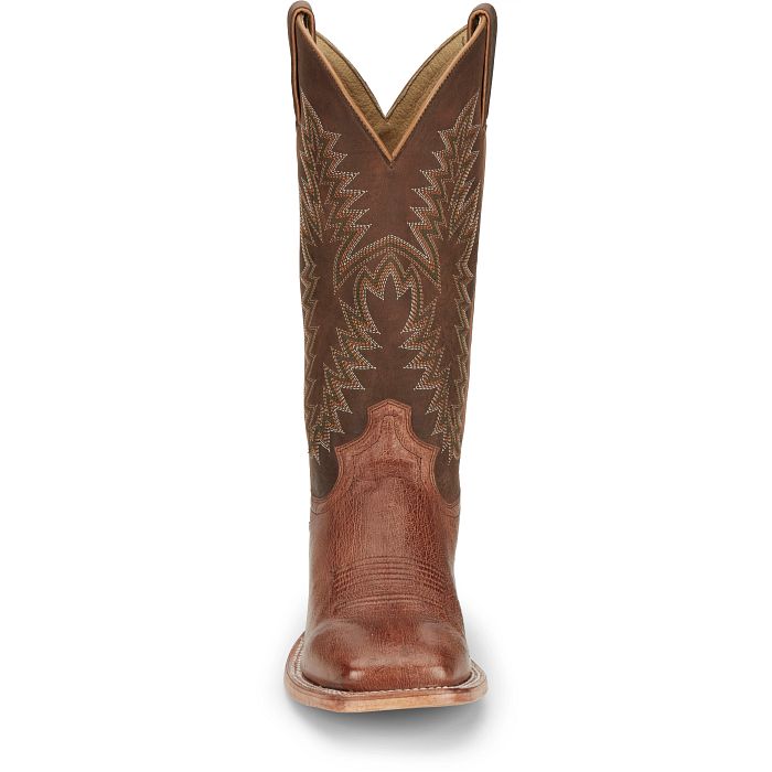 Justin Breck Cognac Vintage Men's Boot JE810