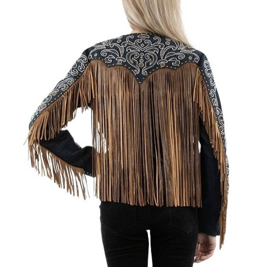 Scully Studded Fringe Women's Jacket L1073