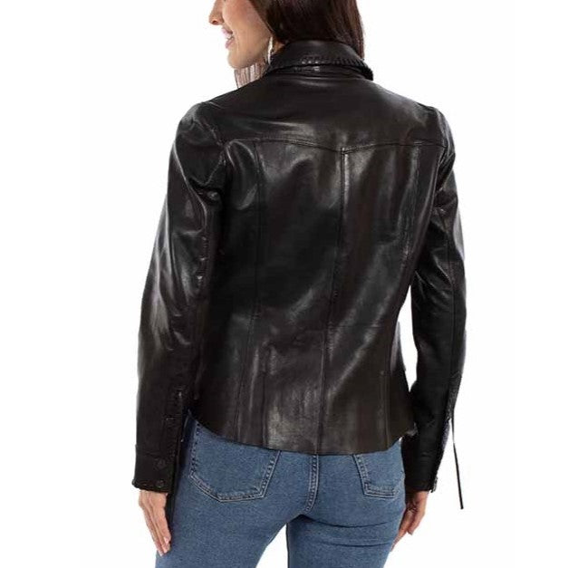 Scully Lamb Black Women's Jacket L1134-11