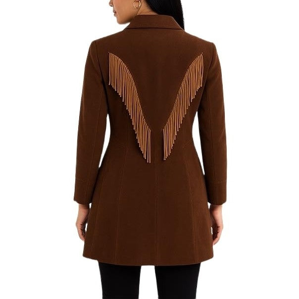 Scully Knee Length Fringe Women's Jacket L1195