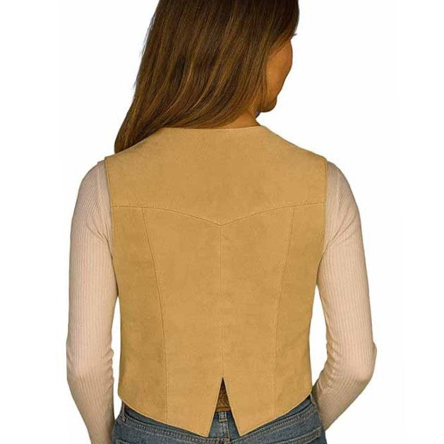 Scully Chamois Boar Suede Women’s Vest L1202 127