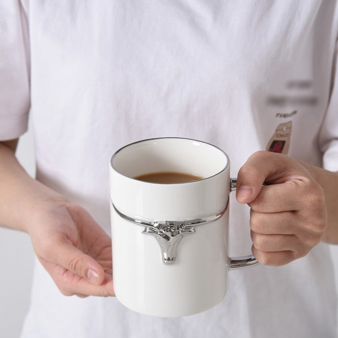 Pampa Bay Porcelain Longhorn Mug LNG2894W