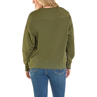 Rock & Roll Boot Stitch Women's Sweater LW32T07937