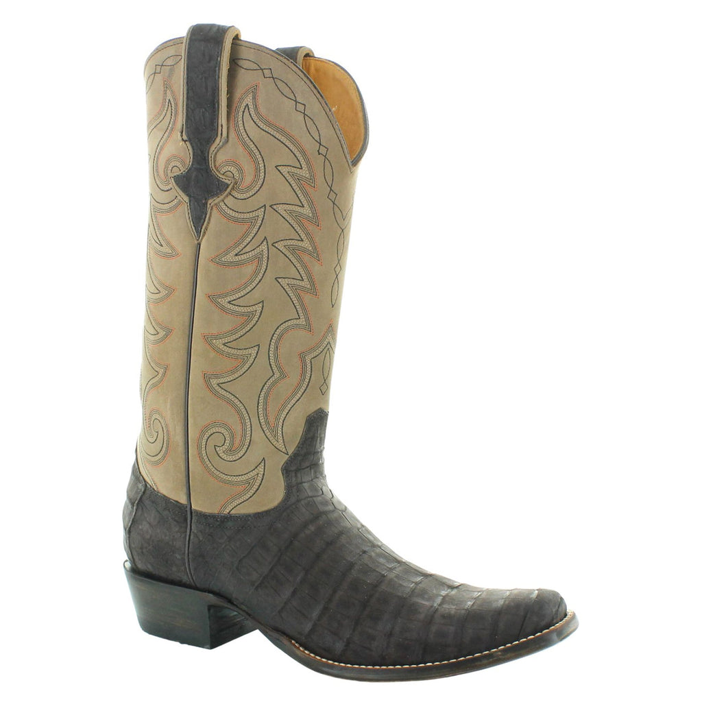 Old Gringo Amherst Chocolate Sueded Caiman Men's Boot M3654-11