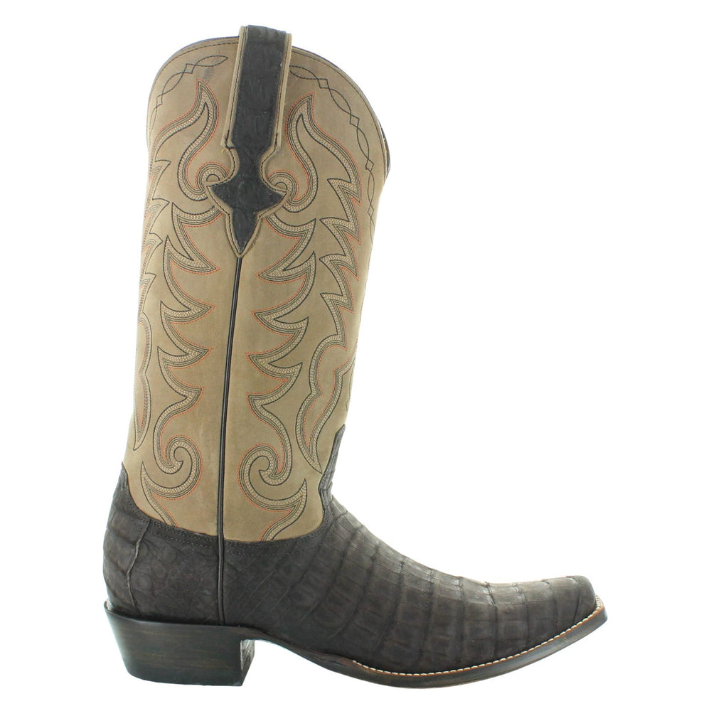 Old Gringo Amherst Chocolate Sueded Caiman Men's Boot M3654-8