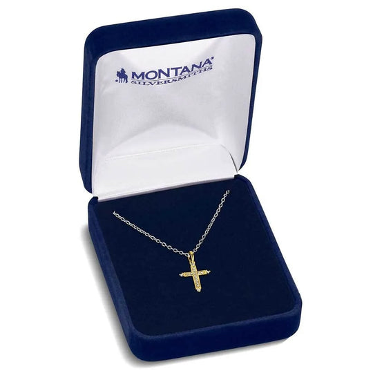 Montana Silversmith Dorado Cross Necklace NC6318