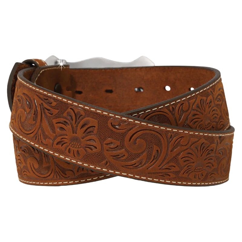 Justin Classic Longhorn Aged Bark Belt C11198
