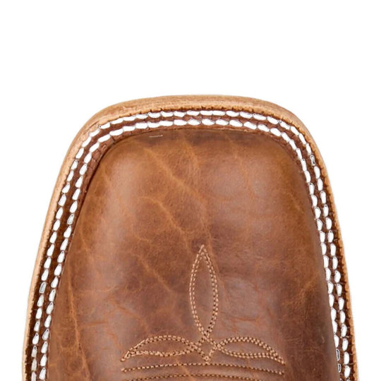 Tony Lama Alfredo Chocolate Bison & Blue Men's Boots HE6401