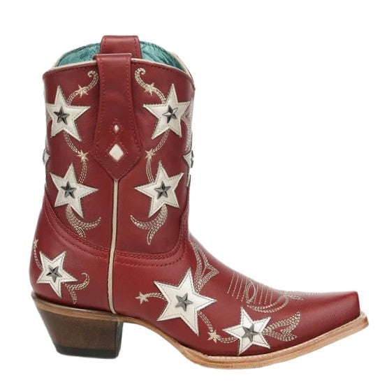 Corral Red Rockets Star Women’s Bootie Z5543