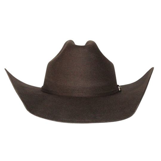 Wild Bill's Broken Horn 4X Chocolate Wool Cowboy Hat 8013
