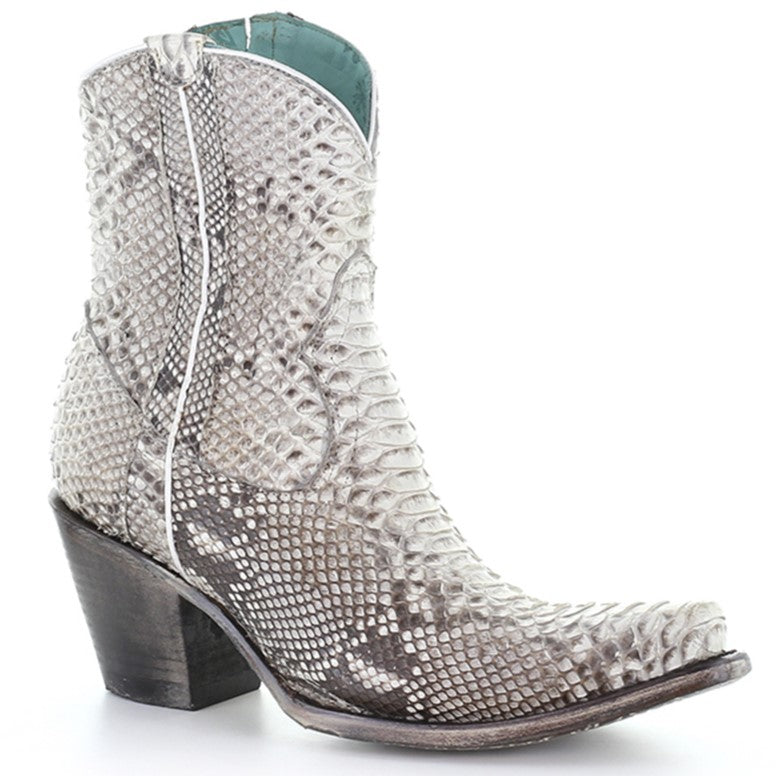 Corral Natural Python Women's Bootie A3791