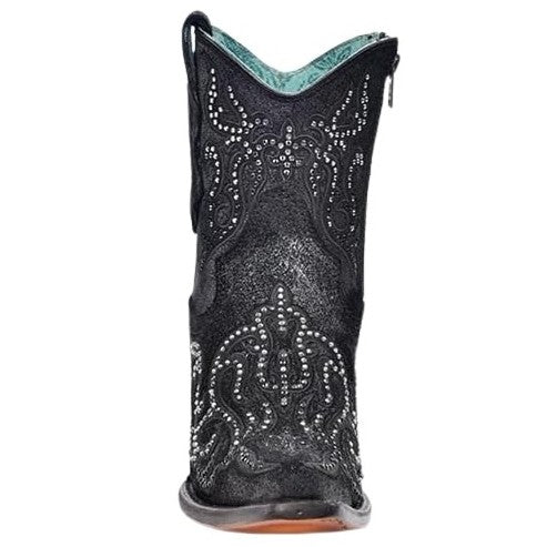 Corral Embroidery Crystal Women's Bootie C4106