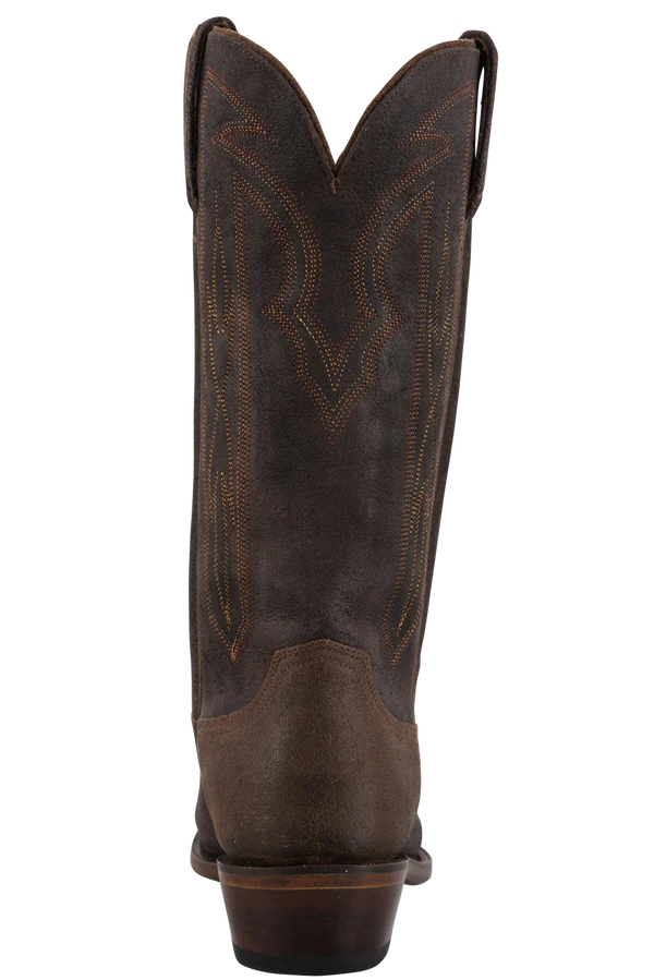 Lucchese Brazos Whiskey Chocolate Nubuck Men's Boot M3434