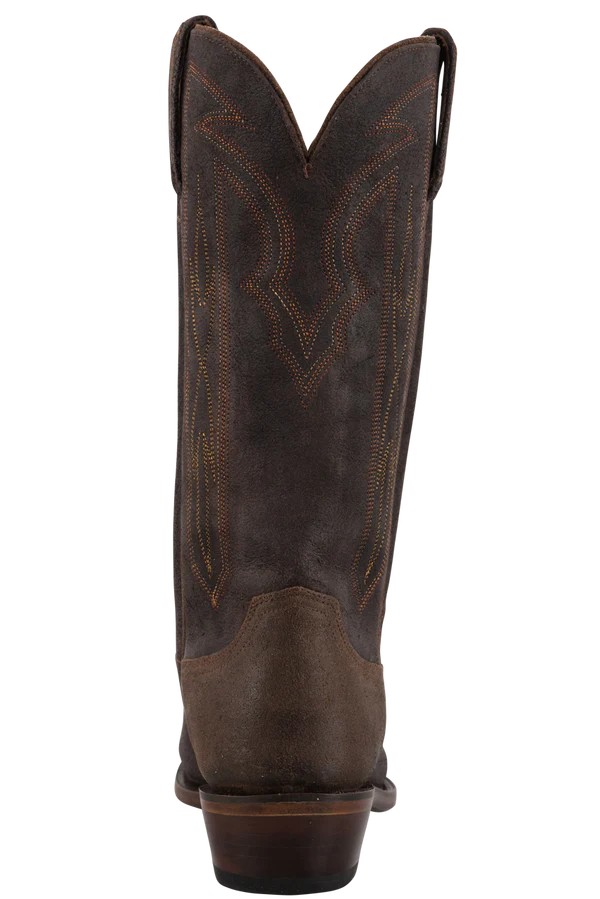 Lucchese Brazos Whiskey Chocolate Nubuck Men s Boot M3434 Wild Bill s Western Store