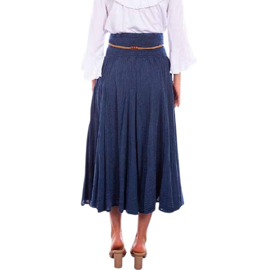Scully Navy Women's Maxi Skirt PSL-136