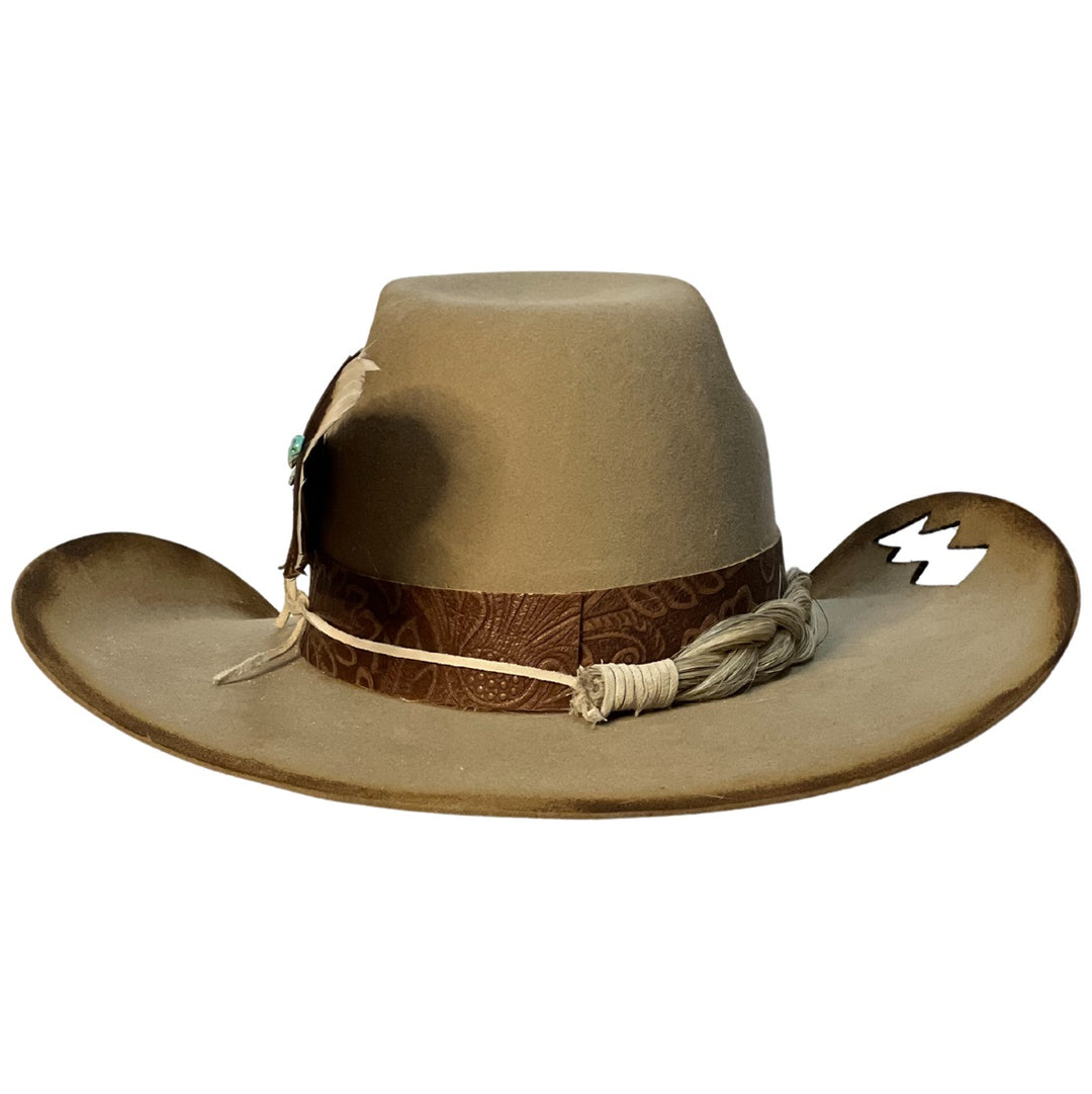 Caimey "White Lightning" Wool Cowboy Hat