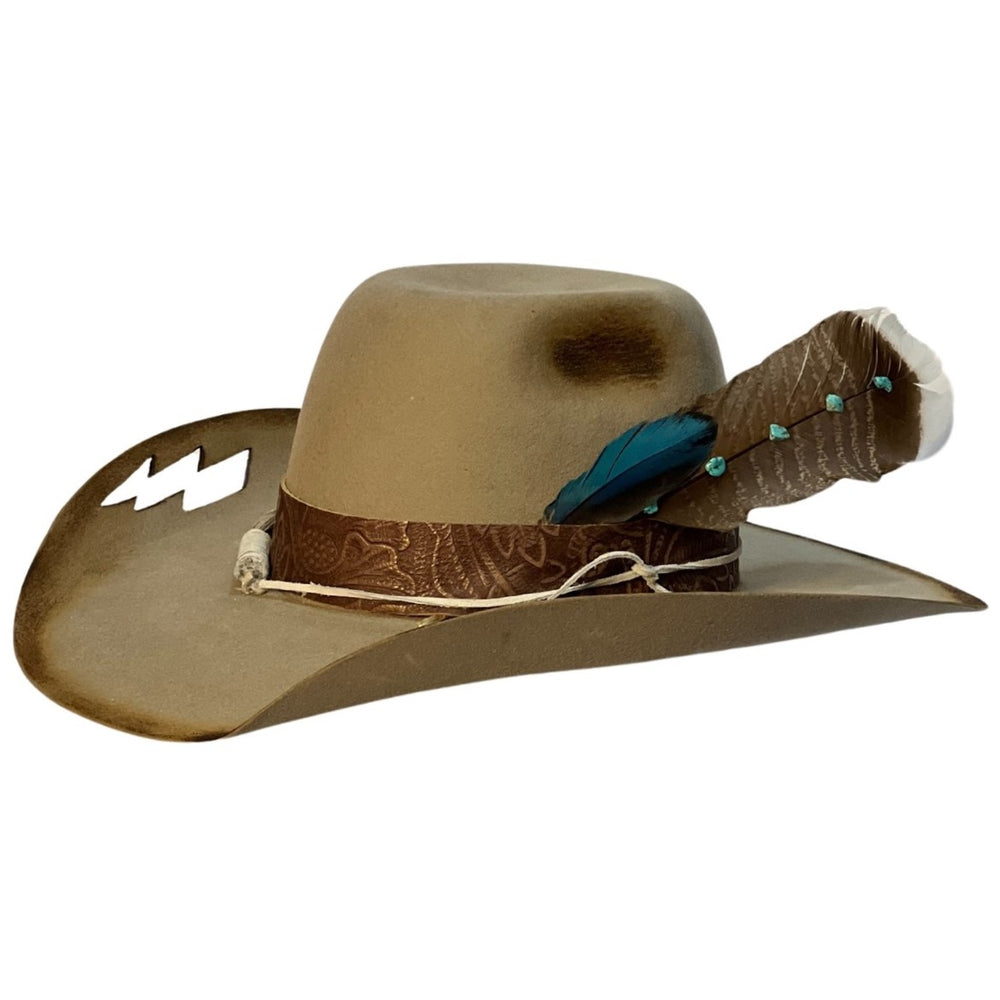 Caimey "White Lightning" Wool Cowboy Hat