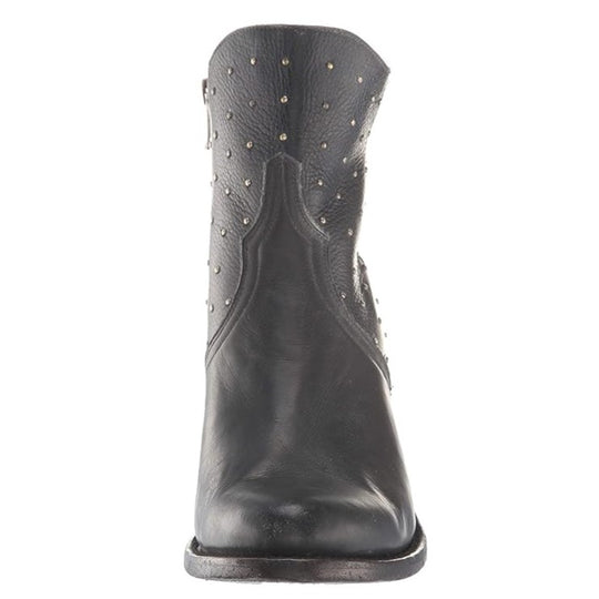 Lucchese Harley Black Studded Bootie M6003