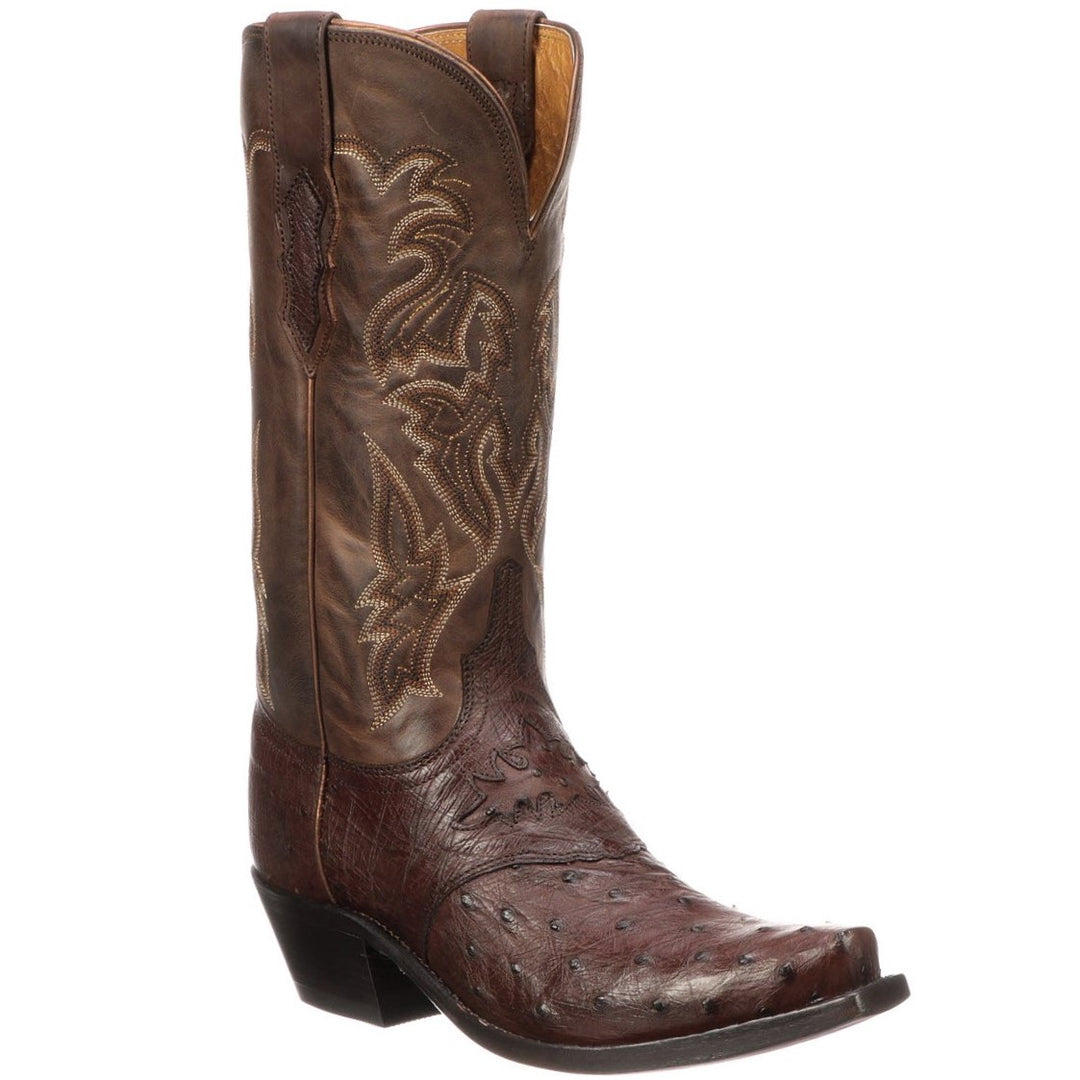 Lucchese Augusta Redwood FQ Ostrich Women's Boot M5601 – Wild