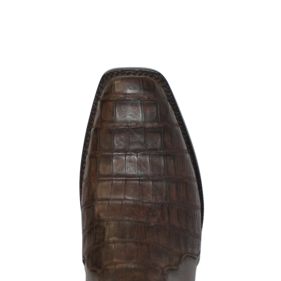 Black Jack Sueded Caiman Belly Men's Bootie CH1329