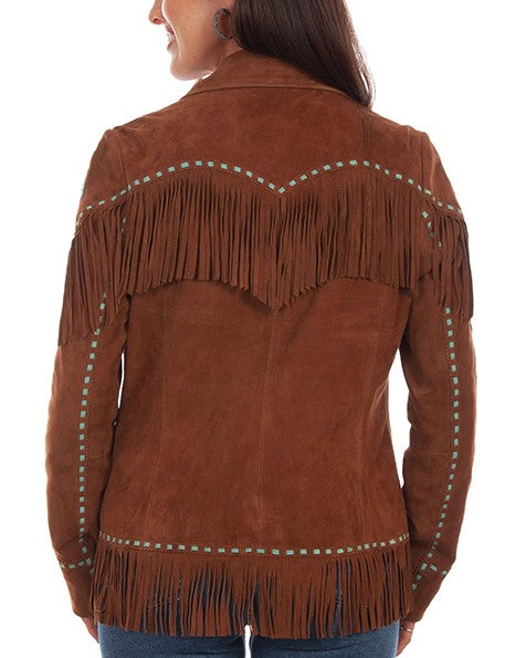 Scully Lucky Horseshoe Fringe Women's Jacket L106965