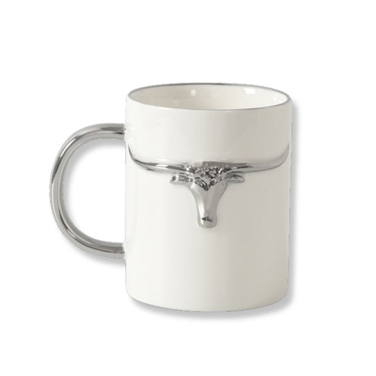 Pampa Bay Porcelain Longhorn Mug LNG2894W