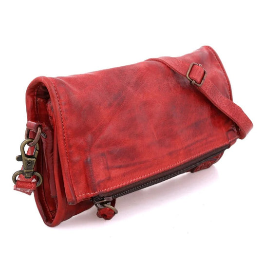 Bed Stu Amina Red Dip Dye Crossbody A450211