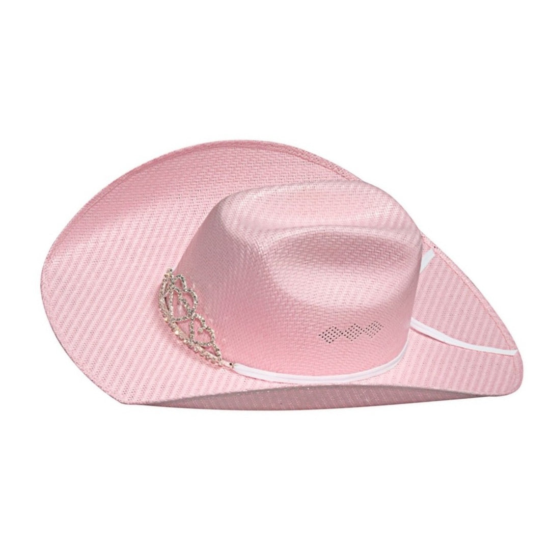 Twister Pink Princess Kid's Straw Hat T7130130