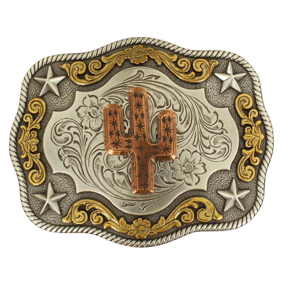 Nocona Copper Cactus Buckle 37400