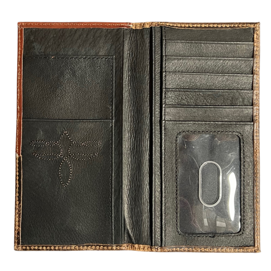 Justin Distressed Cross Concho Rodeo Wallet 23093767W5